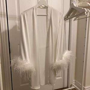 Robe and slipper set